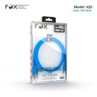 ราคา FOX Type C Micro USB Lightning รุ่น iQ3 FOX ของแท้ 100 สายชาร์จ iPhone (9032832871)