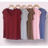 ราคา เสื้อยืดคอยูวีแขนเต๋อ งานป้ายtopshop แฟชั่นผู้หญิง (19395030357)