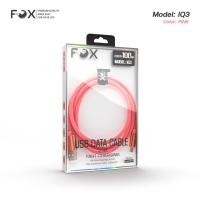 ราคา FOX Type C Micro USB Lightning รุ่น iQ3 FOX ของแท้ 100 สายชาร์จ iPhone (9032832882)