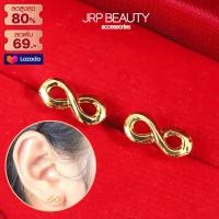 ราคา ต่างหูหุ้มทอง ไม่ลอกไม่ดำ ต่างหู ต่างหูทอง ต่างหูปักก้าน ต่างหูลายInfinity ขนาด 2 สลึง ชุบทอง100 งานฝีมือจากช่างเยาวราช (19318828986)