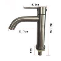 ราคา ไม่ขึ้นสนิม รุ่นหนาพิเศษ ก๊อกน้ำล้างมือ ก๊อกน้ำอ่างล้างหน้า สแตนเลส 304 ด้ามจับหูกระต่าย เซรามิควาล์วทองเหลือง ลดปัญหารั่ว ซึม อ่างล้างหน้า อ่างล้างมือ ก๊อกน้ำล้างหน้า ก๊อกน้ำล้างมือ ก๊อกห้องน้ำ Basin