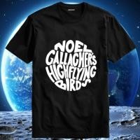 ราคา เสื้อยืดคอกลมเสื้อยืด พิมพ์ลายนกบินสูง Oasis Noel Gallagher สําหรับผู้ชาย ผู้ใหญ่ NGHFB S 5XL (19490525520)