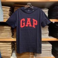 ราคา GAP เสื้อยืดคอกลมแขนสั้นลำลองผู้ชายเสื้อยืดผ้าฝ้ายแท้พิมพ์ลายน่ารักแฟชั่นฤดูร้อน (18947943086)