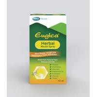 ราคา สเปรย์พ่นคอ ยูจิก้า เฮอร์บอล เม้าท์ สเปรย์ Mega We Care Eugica Herbal Mouth Spray (21560068937)