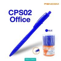 ราคา PENCOM ปากกาลูกลื่นหมึกน้ำมันเพนคอม 1 mm NO CPS02 50ด้าม (21318198540)