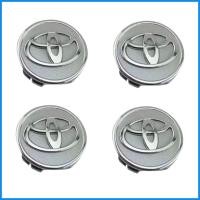 ราคา ชุดครอบดุมล้อรถ Toyota 4ชุดเฉพาะสีดำ เงิน (21837518701)