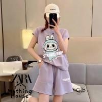 ราคา พร้อมส่ง ชุดเซท ผ้าคอตตอน เสื้อ กางเกง ผ้าดี ผ้ายืด (21947750004)