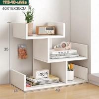 ราคา ชั้นวางของบนโต๊ะ ชั้นวางหนังสือ วางของ วางตุ๊กตาบนโต๊ะทำงาน (21938041428)