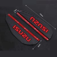 ราคา กระบังหน้าคิ้วกันฝนกระจกมองหลังรถยนต์2ชิ้นคาร์บอนไฟเบอร์สำหรับ ISUZU DMAX MU 7 D MAX MU X (21571358596)