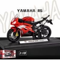 ราคา จัดส่งจากกรุงเทพ YAMAHA R6รุ่นของสะสมโมเดลรถมอเตอร์ไซค์1 18 (21918077417)