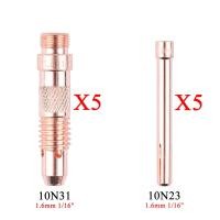 ราคา 10Pcs 5ชุด1 0 1 6 2 4 3 2 4 0Mm TIG Collet Collet Body 10N22 10N23 10N24 10N25 54N20 10N30 10N31 10N32 10N28 406488สำหรับ WP17 18 26ไฟฉาย (9372315995)