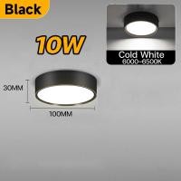 ราคา ไตรรงค์ ไฟดาวน์ไลท์ LED โคมไฟเพดาน Downlight ไฟ LED 3 สีเปลี่ยน ดาวน์ไลท์แบบติดตั้งบนพื้นผิวไฟเพดานทรงกลม 220 265V ใช้สำหรับห้องนอนห้องครัว ไฟ led ไฟติดเพดาน ไฟเพดาน ไฟห้องนอน (21952971484)