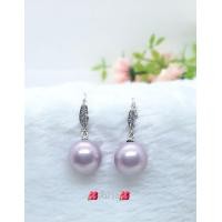 ราคา ต่างหูแบบเกี่ยว มุกเปลือกหอย Mother of pearl แท้ทรงกลมขนาด12มิล (9149478051)