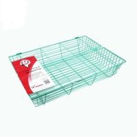 ราคา ตะกร้า ใส่เอกสาร 1 ชั้น ตะกร้าลวด มีฝาปิด (13081290455)