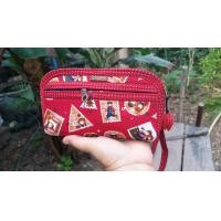 ราคา กระเป๋าสตางค์แฮนเมคกระเป๋า2ชิปกลาง3ช่องขนาดกว้าง7 5สูง4 5นิ้ว (21718474128)