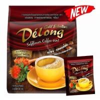 ราคา กาแฟเดอลอง ผสมดอกคำฝอย บำรุงหัวใจ กาแฟดอกคำฝอย 4in1 อร่อย กลมกล่อม ได้อรรถรสดอกคำฝอย 18gx25 ซอง ถุง (21956160368)