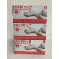 ราคา ถุงมือตรวจโรค ยี่ห้อ โปรโกลฟ ชนิดไม่มีแป้ง PRO GLOVES Latex Powder Free (11311169487)