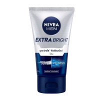 ราคา NIVEA MEN Extra Brigh foam mud foam โฟมล้างหน้า นีเวีย ฟอร์เมน สำหรับผู้ชาย โคลนโฟม นีเวียไบร้ท์โฟม (21364941481)