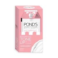 ราคา Pond s พอนด์ส ไวท์บิตี้ โทนอัพครีม สูตรนำ้นม กล่อง6ซอง (21473218507)