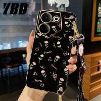ราคา YBDเคสโทรศัพท์ สำหรับ Tecno Camon 20 20 Pro 5G 4G CK6n CK6 CK7n เคสโทรศัพท์ S แฟชั่นเชือกยาวหน้าจอดอกไม้เต็มรูปแบบเคสที่สวยงาม (21752934744)