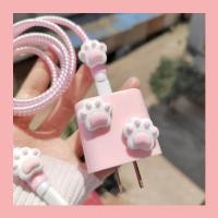 ราคา TH Stock Green Flowers Charger Protectorสินค้าสุดฮิตในตอนนี้iphone สายตกแต่งสายชาร์จให้น่ารักหน้า ใช้งานอีกครั้ง ถนอมหัวชาร์จพร้อมสายสายชาร์จหักงอ18w 20w (21650368959)