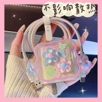 ราคา TH Stock Green Flowers Charger Protectorสินค้าสุดฮิตในตอนนี้iphone สายตกแต่งสายชาร์จให้น่ารักหน้า ใช้งานอีกครั้ง ถนอมหัวชาร์จพร้อมสายสายชาร์จหักงอ18w 20w (21650973024)