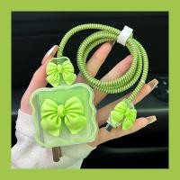 ราคา TH Stock Green Flowers Charger Protectorสินค้าสุดฮิตในตอนนี้iphone สายตกแต่งสายชาร์จให้น่ารักหน้า ใช้งานอีกครั้ง ถนอมหัวชาร์จพร้อมสายสายชาร์จหักงอ18w 20w (21650368961)