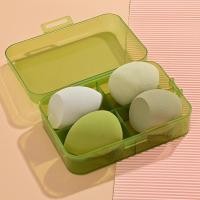 ราคา ฟองน้ำแต่งหน้า พัฟฟอง ฟองน้ำแต่งหน้า 4ชิ้น 4สี ฟองน้ำเกลี่ยรองพื้น ฟองน้ำแต่งหน้ารูปไข่ มีกล่องเก็บกันฝุ่น (21366385486)