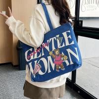 ราคา พร้อมส่งจากไทย กระเป๋าสะพายผ้าแคนวาส มีซิป สไตล์น่ารัก ผ้าแคนวาส แฟชั่นสไตล์เกาหลี (21622768019)