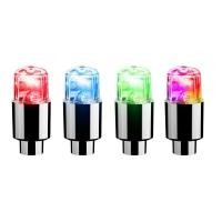 ราคา ไฟติดจักรยานฝาปิดจุกลมรถยนต์1 2ชิ้นไฟ LED ไฟมอเตอร์ไซค์พร้อมแบตเตอรี่ไฟซี่ล้อจักรยานอุปกรณ์รถจักรยานรถมอเตอร์ไซค์ (19465887052)