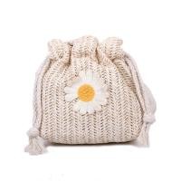 ราคา กระเป๋าพายข้าง Beach Straw Bag ลายดอกเดซี่ขนาดเล็ก กระเป๋าสานสวยๆ กระเป๋าชายหาด 2022 ใหม่ 031010 (12809414308)