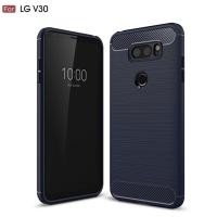 ราคา เคสกันกระแทกสไตล์ใหม่สำหรับ LG V30เคสซิลิโคนลายขนแปรงนิ่ม Lg V30เคสสำหรับ Lg โทรศัพท์ Lgv30เคสคาร์บอนไฟเบอร์ (19940491756)
