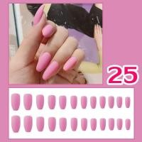 ราคา PPHOO เล็บปลอม พร้อมส่ง JP สีพื้น สีด้าน เล็บปลอม เล็บ สำเร็จรูป พร้อมกาวติดเล็บ พร้อมส่งในไทย (10975785280)