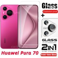 ราคา Huawei Pura 70 2024ฟิล์มกระจกนิรภัยคลุมทั้งหมดสำหรับ Huawei Pura 70 Pura70 HuaweiPura70 4G 5G 2024ฟิล์มกันรอยด้านหน้าหลังเลนส์ป้องกันหน้าจอเลนส์กล้องหลังกระจก (21872282338)
