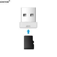 ราคา KEBETEME มินิการ์ดรีดเดอร์เครื่องอ่านการ์ด USB 2 0 TF ความเร็วสูงสำหรับแล็ปท็อปคอมพิวเตอร์ (5463790327)