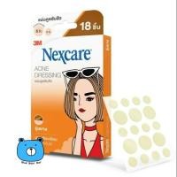 ราคา 3M Nexcare Acne Dressing เน็กซ์แคร์ แผ่นซับสิว รุ่นบาง เรียบเนียน เเต่งหน้าทับได้ สีส้ม 1กล่อง 18 ชิ้น (16851604452)