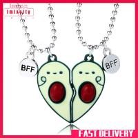 ราคา Imixicty ของขวัญโซ่คู่รูปหัวใจสำหรับผู้หญิงสร้อยคอจี้มิตรภาพรูปหัวใจ Bff (19594051623)