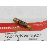 ราคา Wave 110 i ชุดสกรูปรับอากาศ Honda CZ iWave 110 i ปี 2009 แท้ (19644926801)