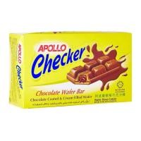 ราคา Apollo Checker เวเฟอร์บาร์ 18กรัม 24ชิ้น (21894617213)