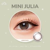 ราคา คอนแทคเลนส์ รุ่น Mini Julia สีเทา ตาล ดำ Gray Brown Black มีค่าสายตา 0 00 10 00 (16614013298)