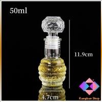 ราคา KANGBAN ขวดแก้วจิ๋วสีใส ขวดเหล้า ขวดวิสกี้ ขวดคริสตัล โหลของขวัญ ขวดน้ำหอม Glass bottle (21903728803)