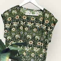 ราคา เสื้อคนแก่ผ้าเด้ง ใส่สบาย สาวอวบใส่ได้ (21902467916)