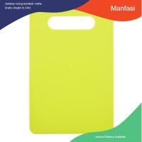 ราคา Manfasi เขียงพลาสติกในครัว เขียงสองด้านในครัวเรือน เขียงผลไม้ทรงสี่เหลี่ยม อุปกรณ์ครัว (21814750232)