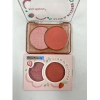 ราคา 83250 03 บ ลัช ออน เเละไฮไลท์ Kiss Beauty ฉ่ำสุดๆ มี2โทนสี ปัดเเก้มเเละทาตาได้ (21092446750)