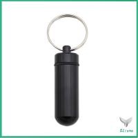 ราคา Eliana กล่องยายาพวงกุญแจอลูมิเนียม กล่องใส่ยาขนาดเล็กแบบพกพากันน้ำ Keychain Pill Box (21341279849)