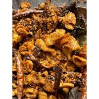 ราคา น้ำพริกกากหมู ไม่ติดหนัง ขนาด 100 กรัม by กนิฐ (21725241920)