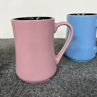 ราคา แก้วกาแฟ แก้วสวยๆหลายสี แก้วนม แก้วน้ำ แก้วชา แก้วกาแฟมีหูจับ แก้วสวยหรูหรา (21370730409)