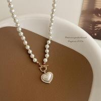 ราคา คลังสินค้าพร้อม 1ชิ้นสร้อยคอมุกหลายแถวบรรยากาศเกินจริงโช้คเกอร์สั้นย้อนยุค (21855562307)