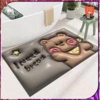 ราคา ผ้าเช็ดเท้า 3D พรมขนสั้น พรมปูพื้น พรมเช็ดเท้า พรมเช็ดเท้าห้องน้ํา พรมห้องครัว ลายการ์ตูน ลายดอกไม้ 3มิติ ดูดซับน้ำได้ดี 40X60CM (18906472210)