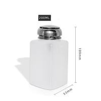 ราคา ขวดปั๊มน้ำยาล้างเล็บ ขวดปั๊มใส่น้ำยาล้างเล็บ 200ml 250ml ฝาเหล็ก พร้อมส่ง (21121651192)